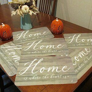 Farmhouse (Home) Vinyl Placemats